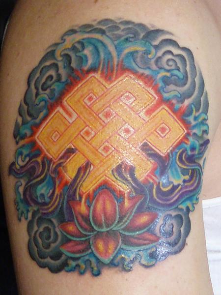 Tattoos - Celtic Lotus - 62425